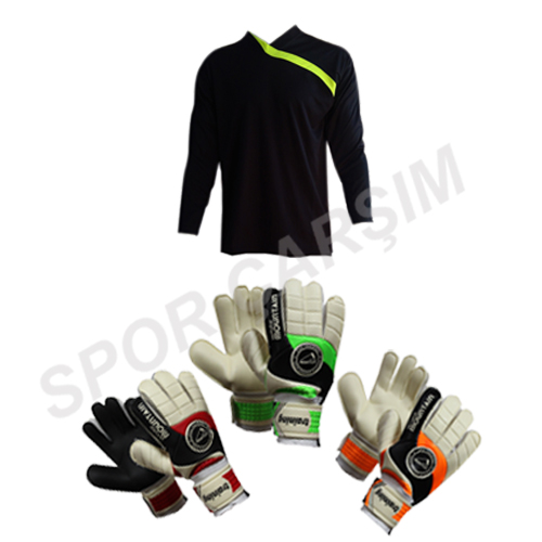 Kaleci%20Forması%20Sırt%20Numaralı%20Siyah,White%20Kaleci%20Eldiveni%20Set