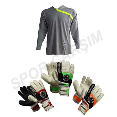 Kaleci%20Forması%20Sırt%20Numaralı%20Gri,White%20Kaleci%20Eldiveni%20Set