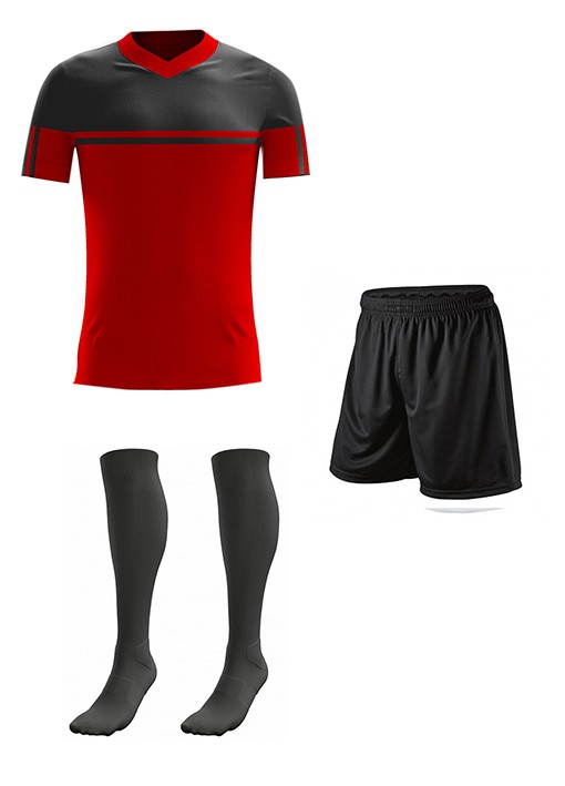 Futbol Retro2 Forma,Şort,Lüks Çorap Açık Mavi-Siyah